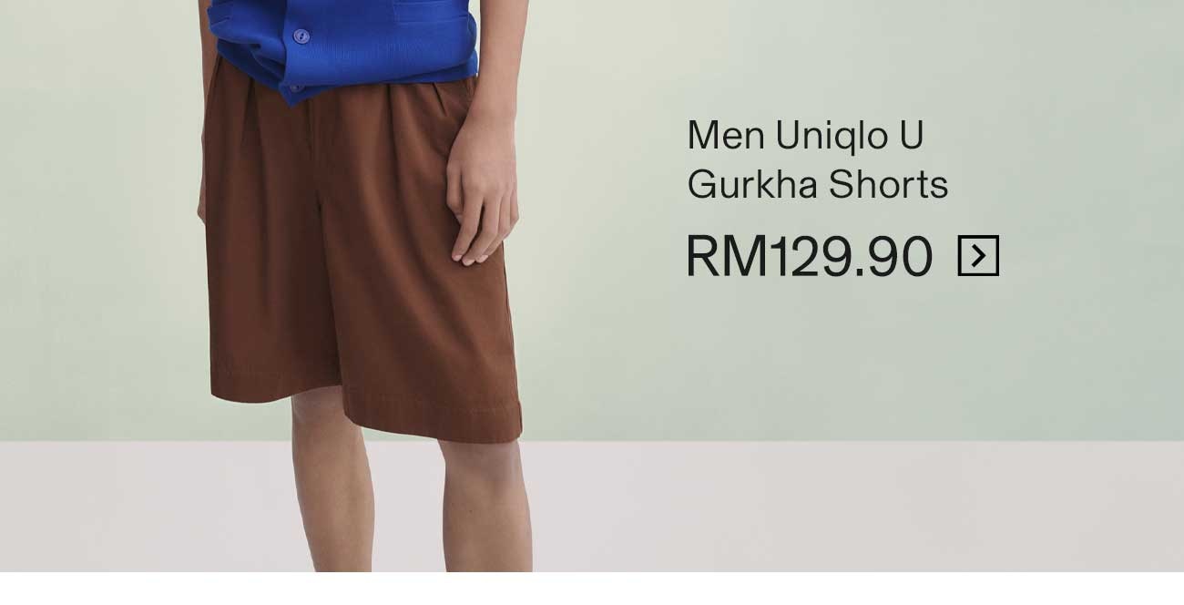 MEN UNIQLO GURKHA SHORTS