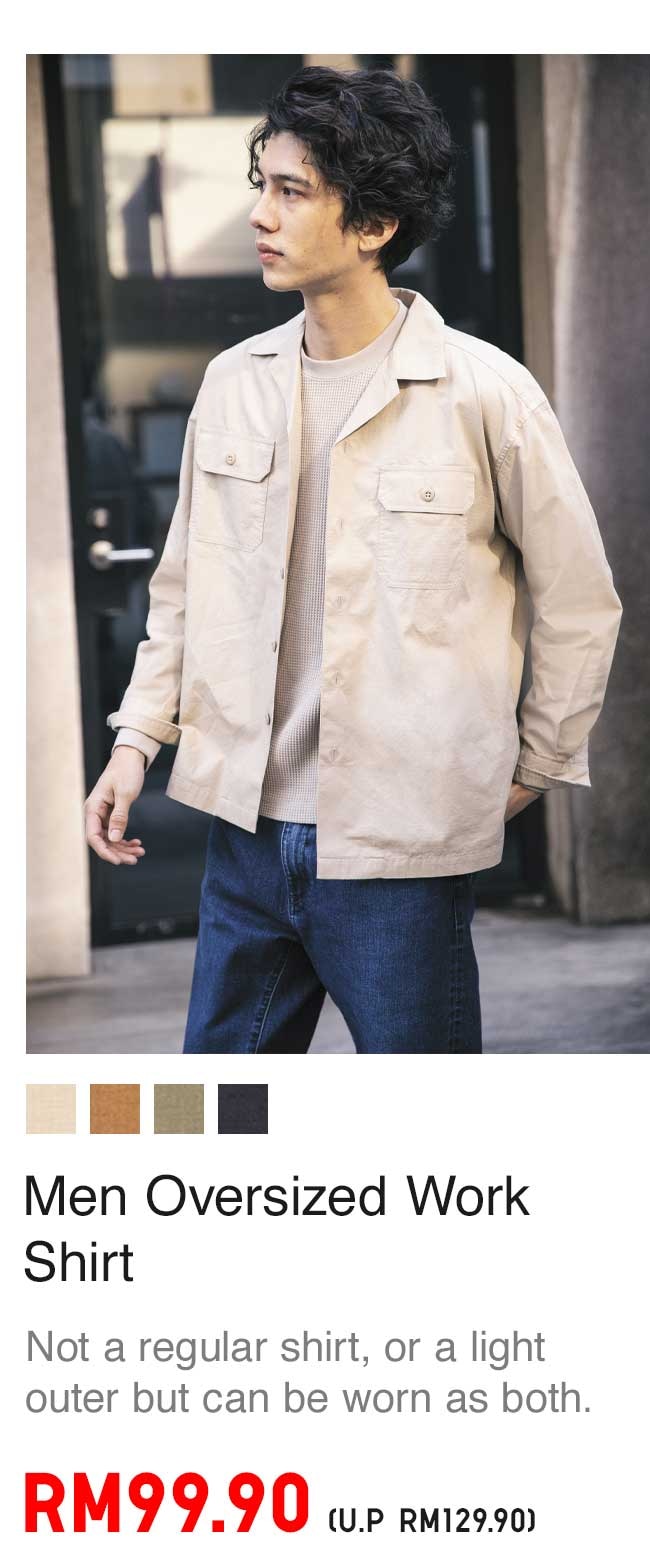 MEN OVERSIZED WORK SHIRT