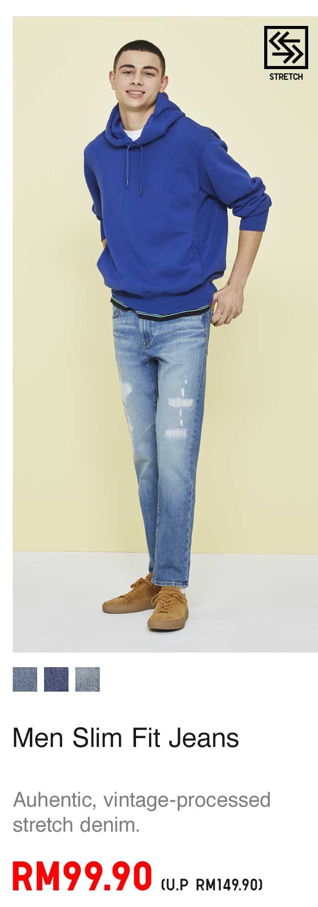 MEN SLIM FIT JEANS