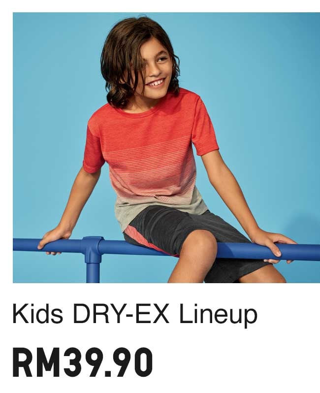 KIDS DRY-EX LINEUP