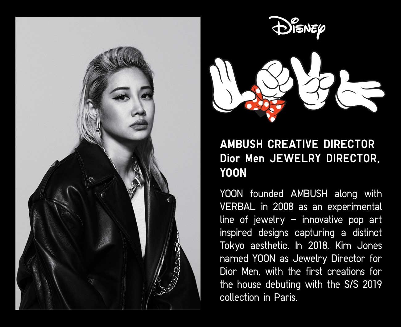 DISNEY LOVE MINNIE MOUSE COLLECTION by AMBUSH