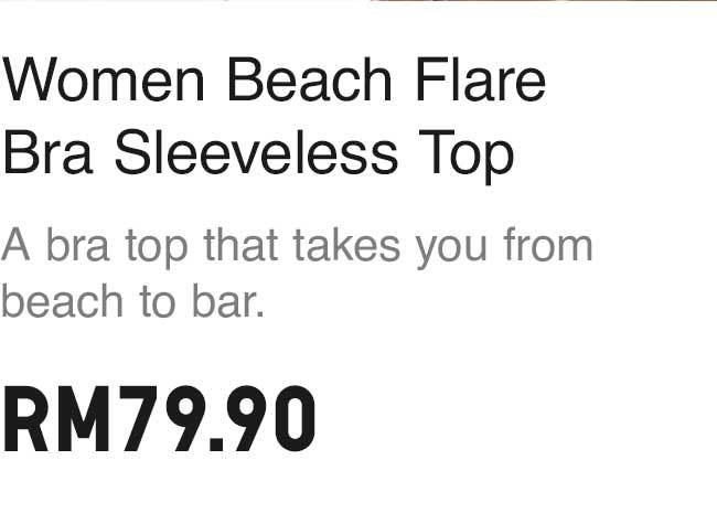 BEACH FALRE BRA SLEEVELESS TOP