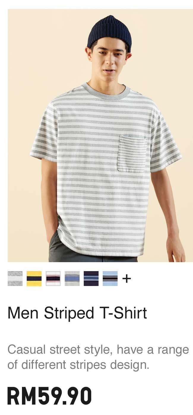 MEN STRIPED T-SHIRT