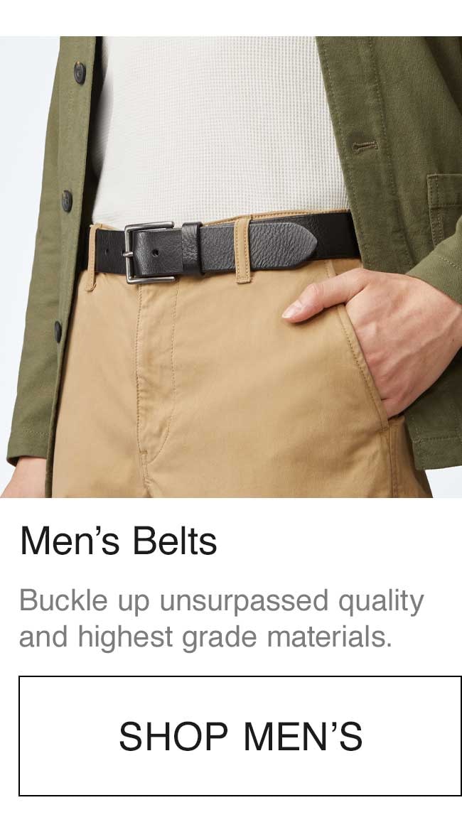 MEN'S BELTS