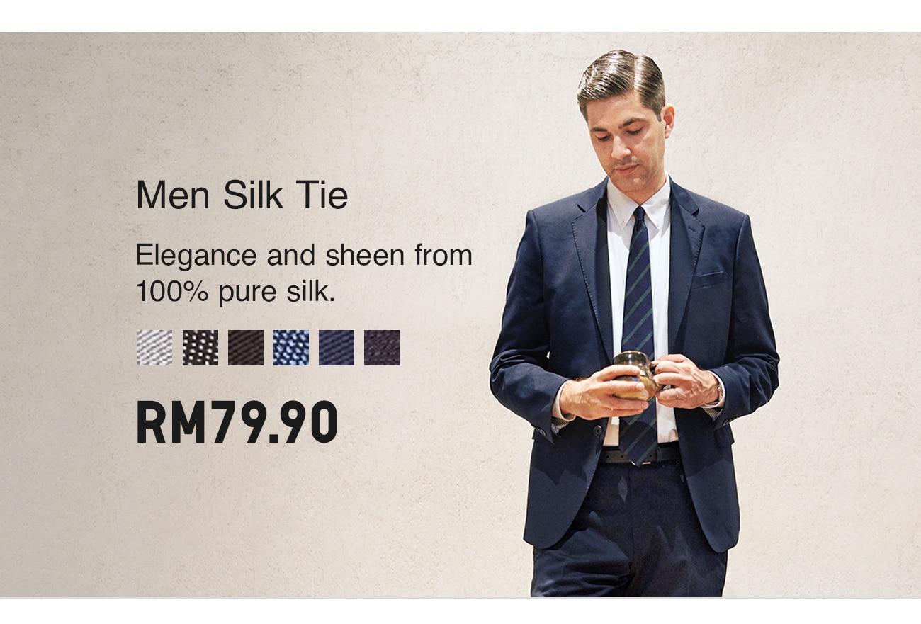 MEN SILK TIE