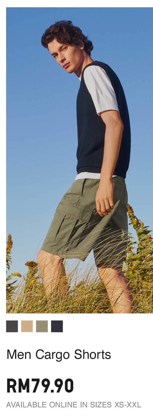 MEN CARGO SHORTS