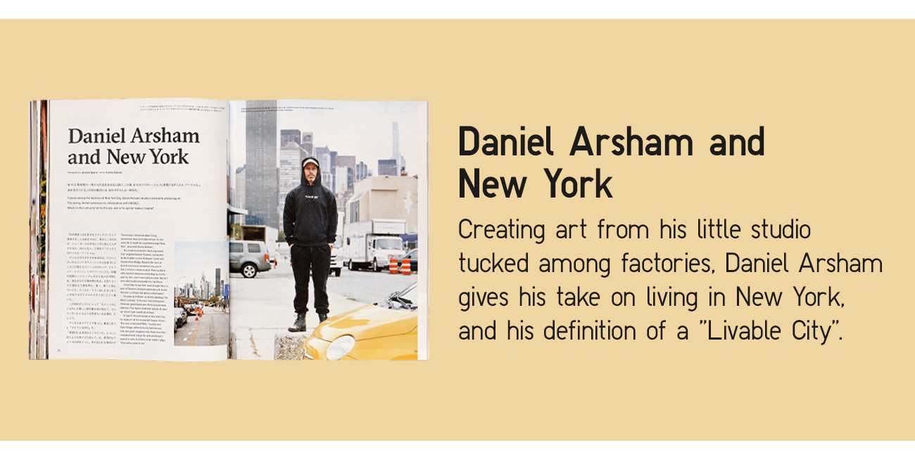 DANIEL ARSHAM AND NEW YORK