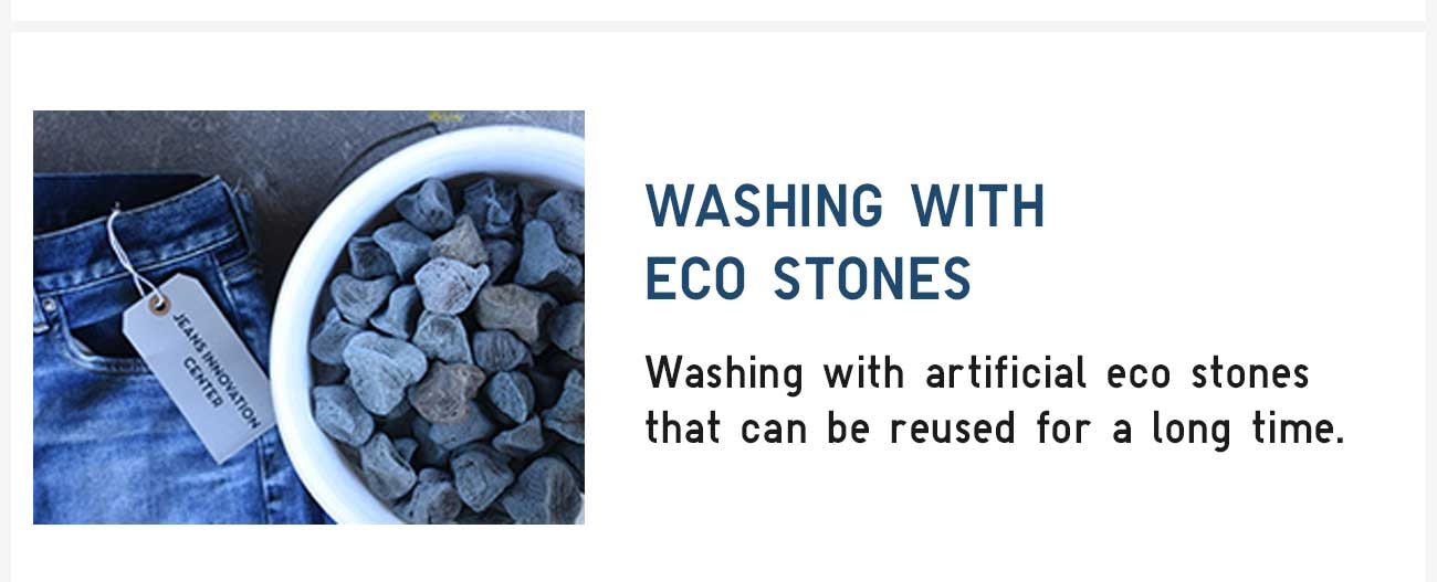 washing with eco stones