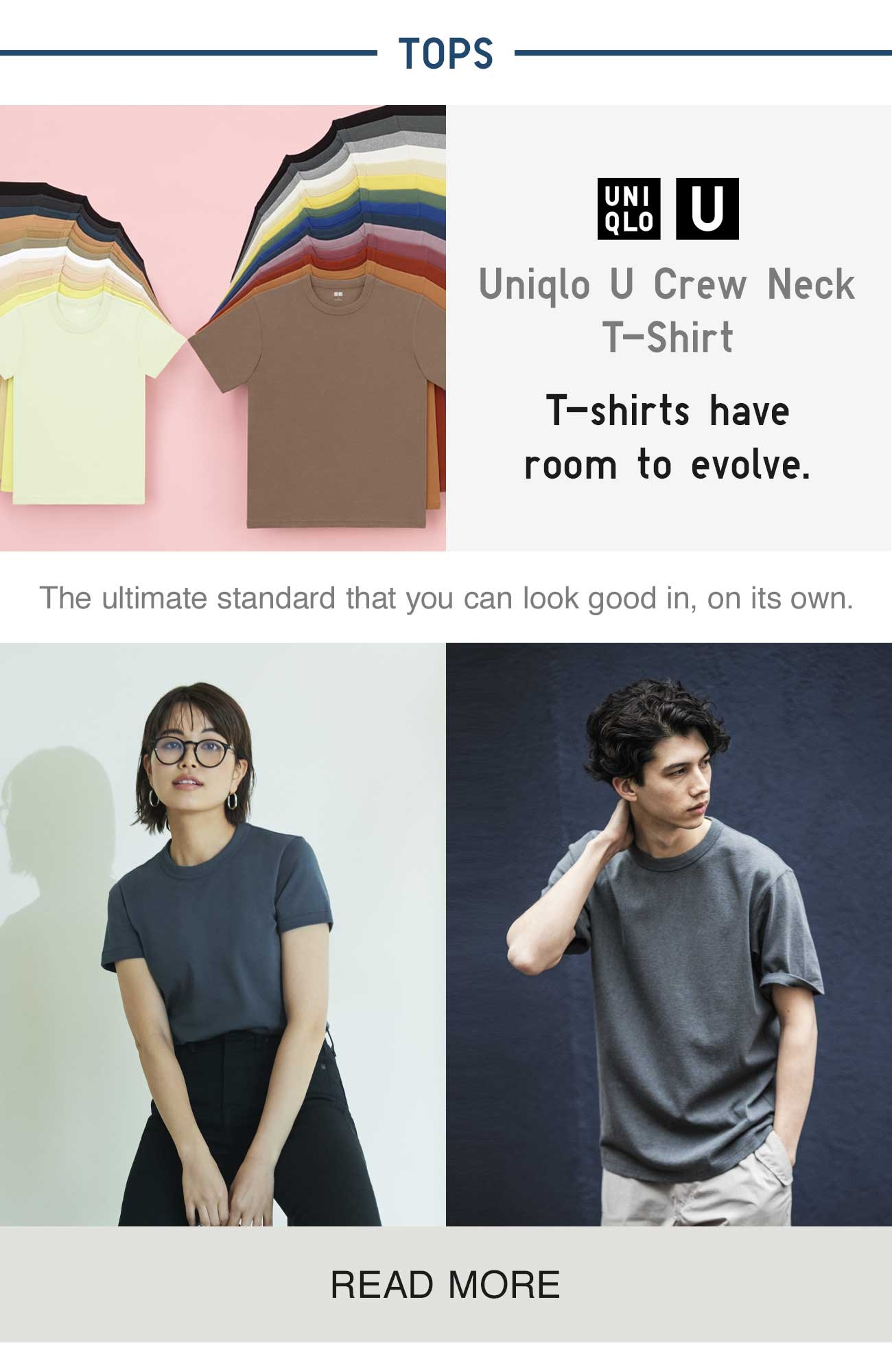 UNIQLO U CREW NECK T-SHIRT