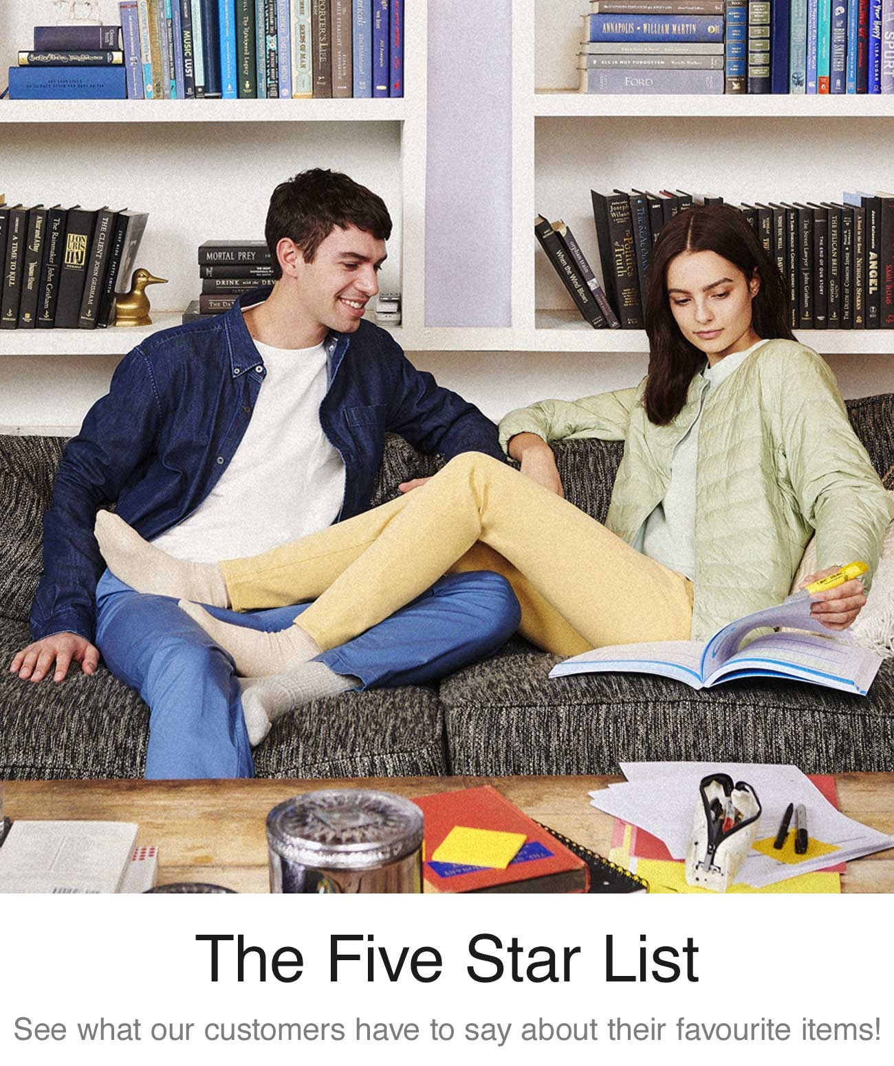 THE FIVE STAR LIST