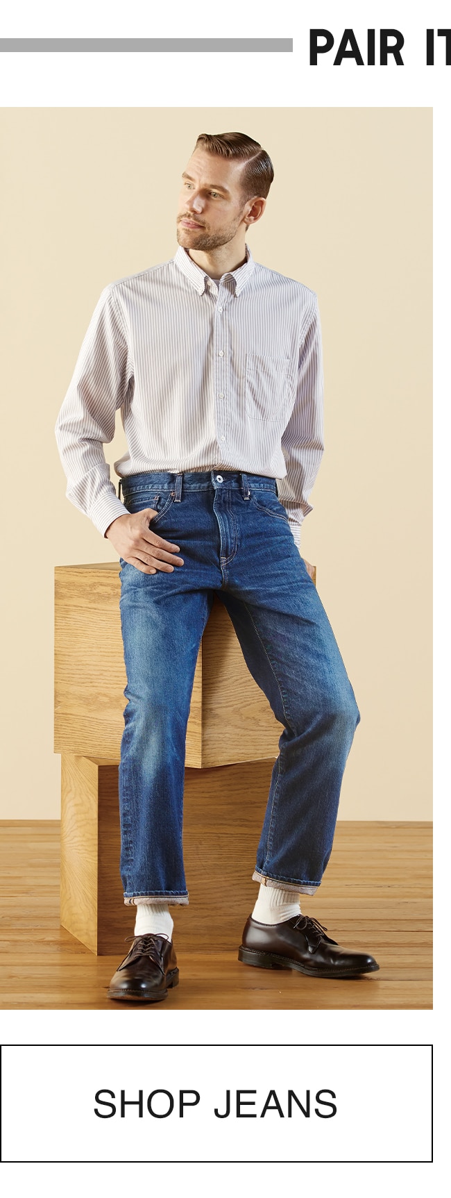 CLASSIC FIT JEANS