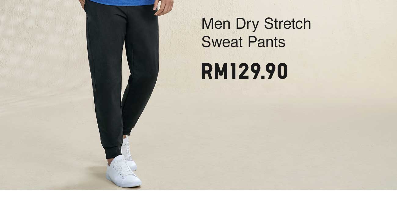 MEN DRY STRETCH SWEAT PANTS