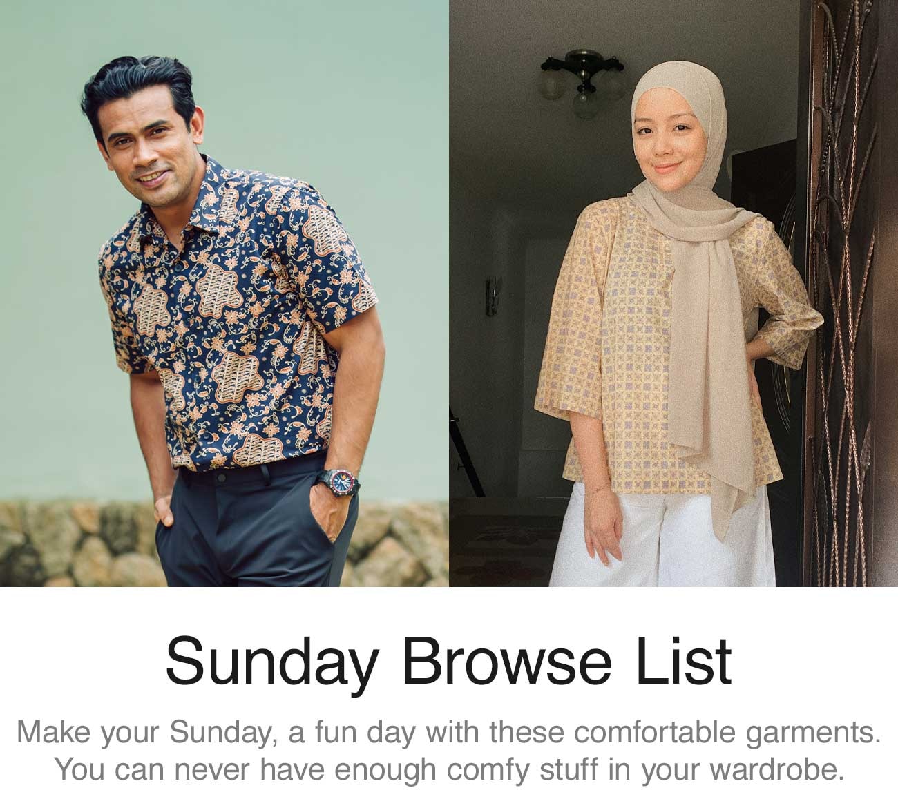 Sunday Browse List