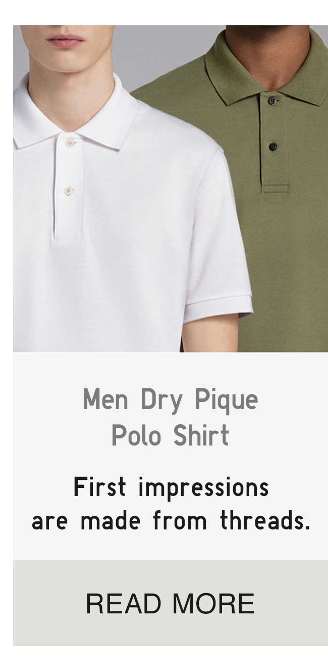 MEN DRY PIQUE POLO SHIRT