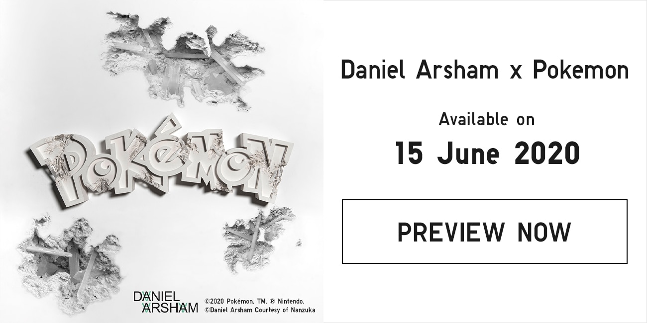 DANIEL ARSHAM X POKEMON TEASER