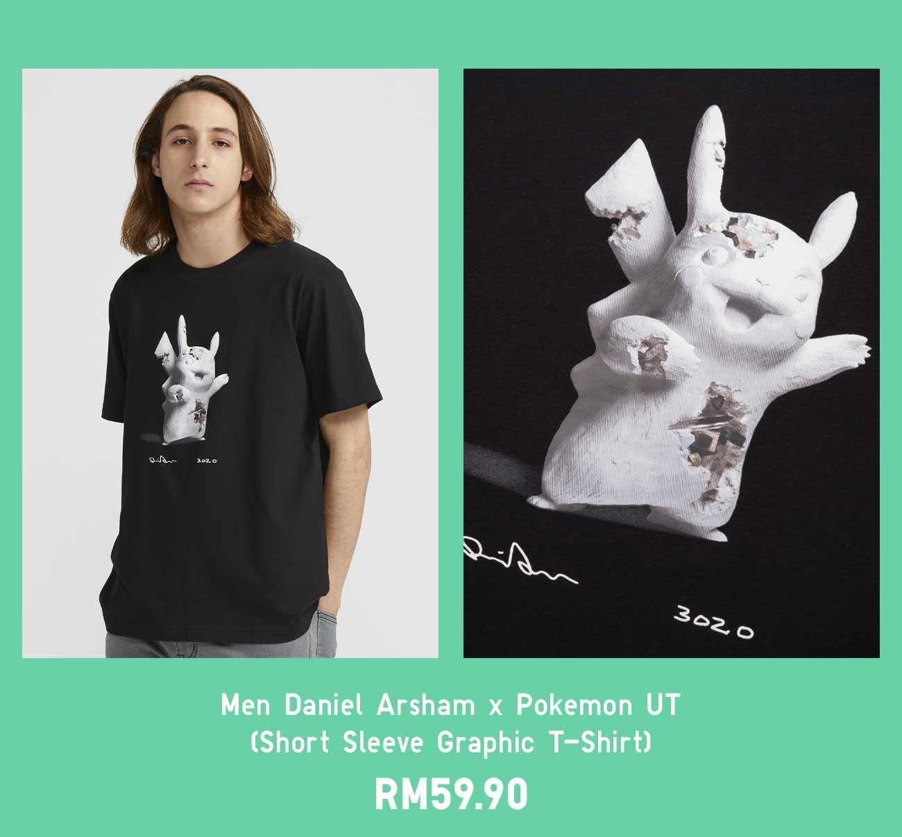 MEN DANIEL ARSHAM X POKEMON