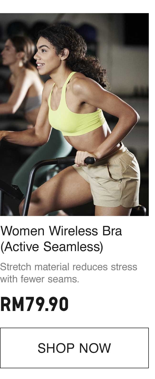 WOMEN WIRELESS BRA (ACTIVE SEAMLESS)