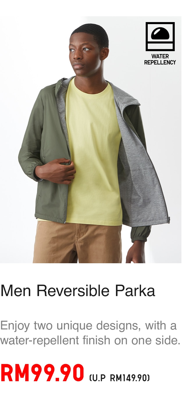 MEN REVERSIBLE PARKA