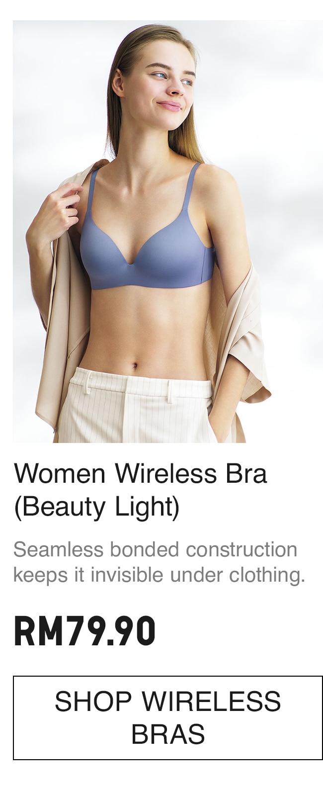 WOMEN WIRELESS BRA BEAUTY LIGHT