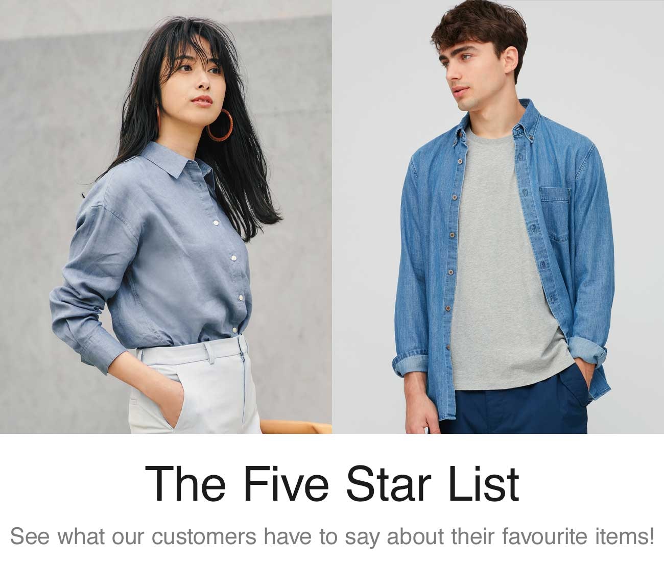 THE FIVE STAR LIST