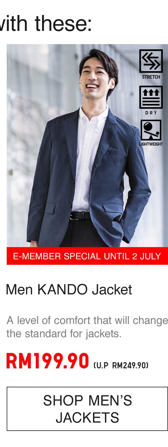 MEN KANDO JACKET