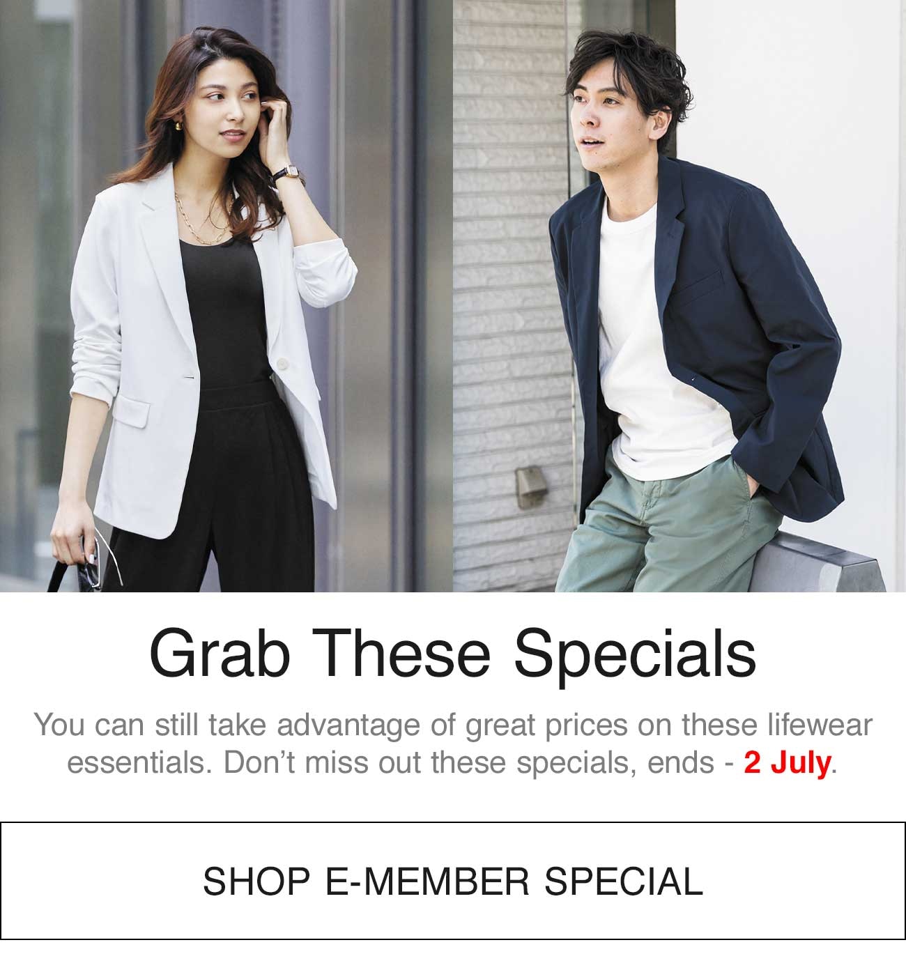 SHOP E-MEMBER SPECIAL