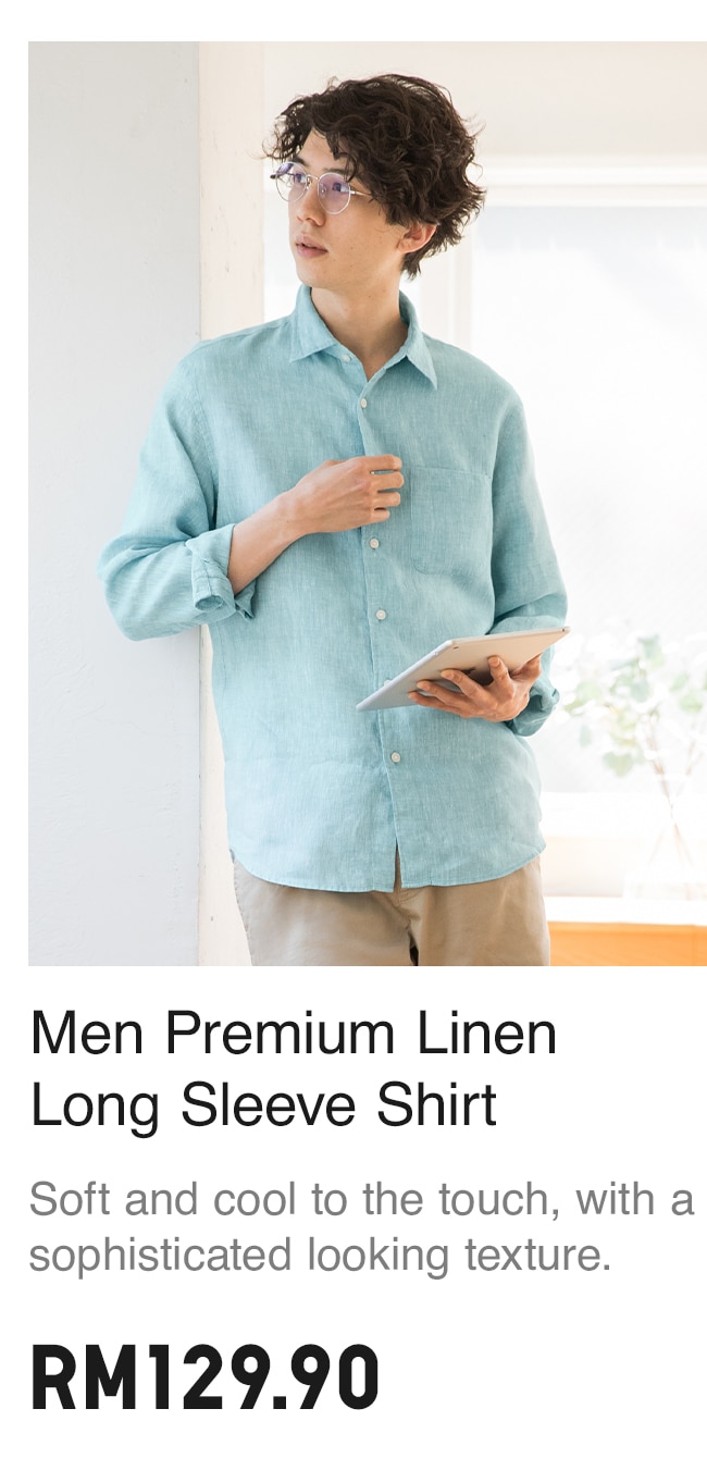 MEN PREMIUM LINEN LONG SLEEVE SHIRT