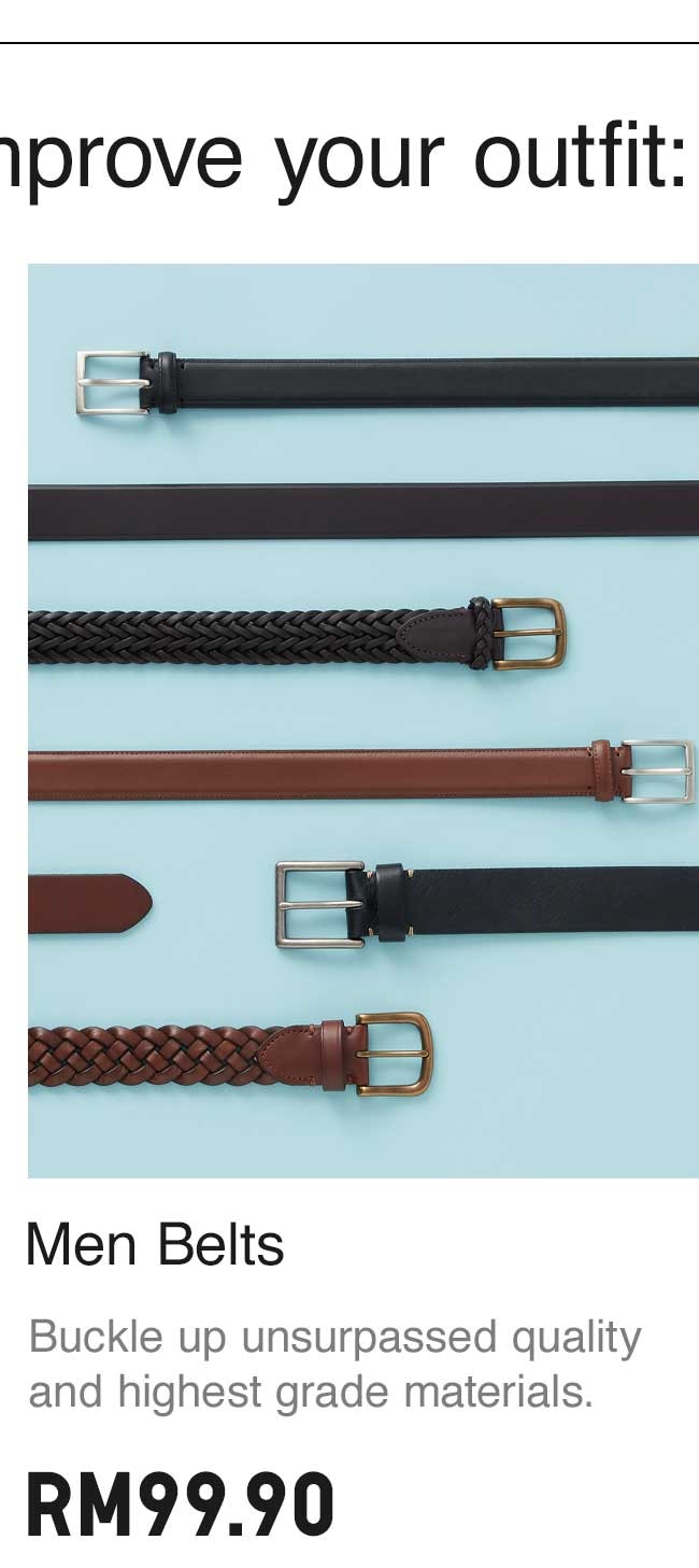 MEN BELTS