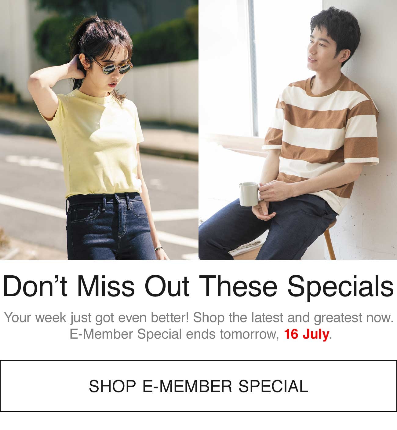 SHOP E-MEMBER SPECIAL