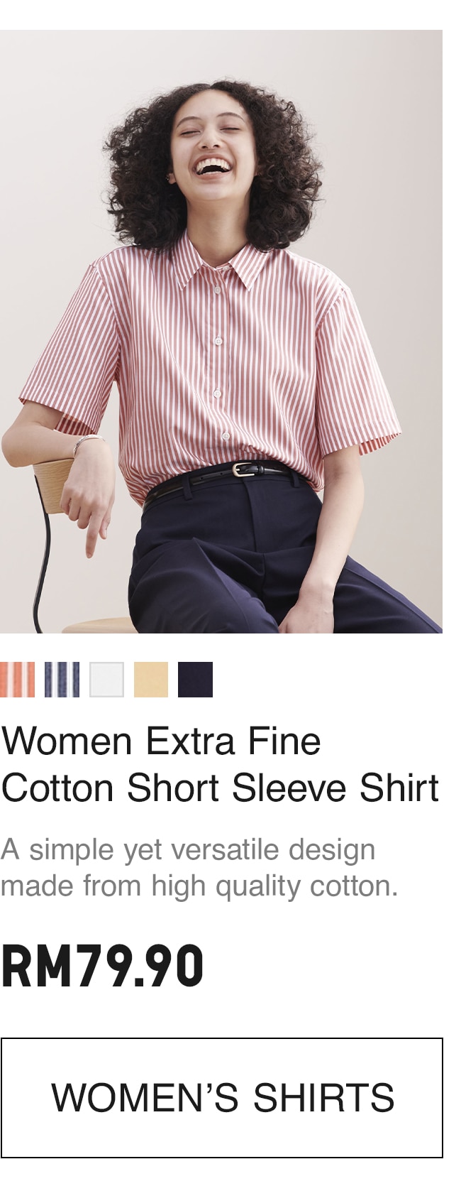 WOMEN EXTRA FINE COTTON SHIRT