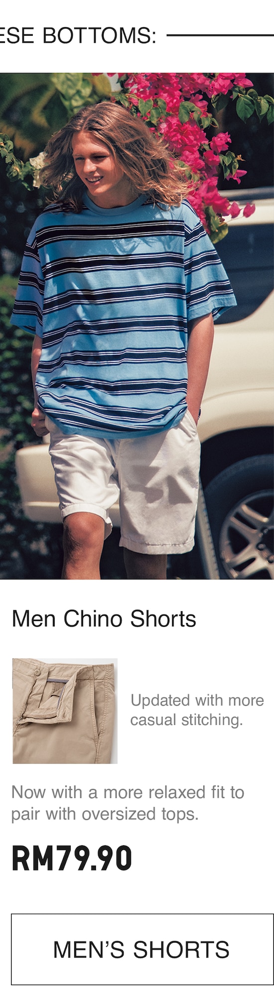 MEN CHINO SHORTS