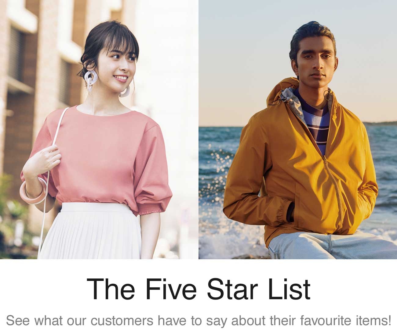 THE FIVE STAR LIST