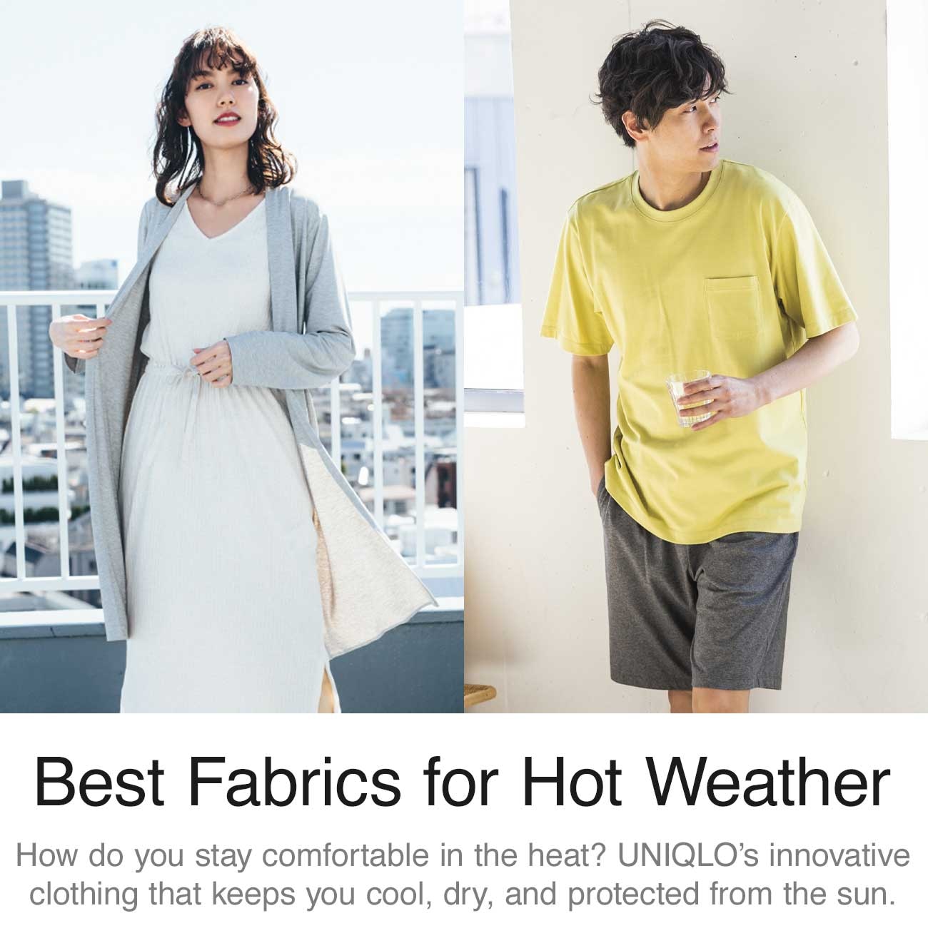 BEST FABRICS FOR HOT WEATHER