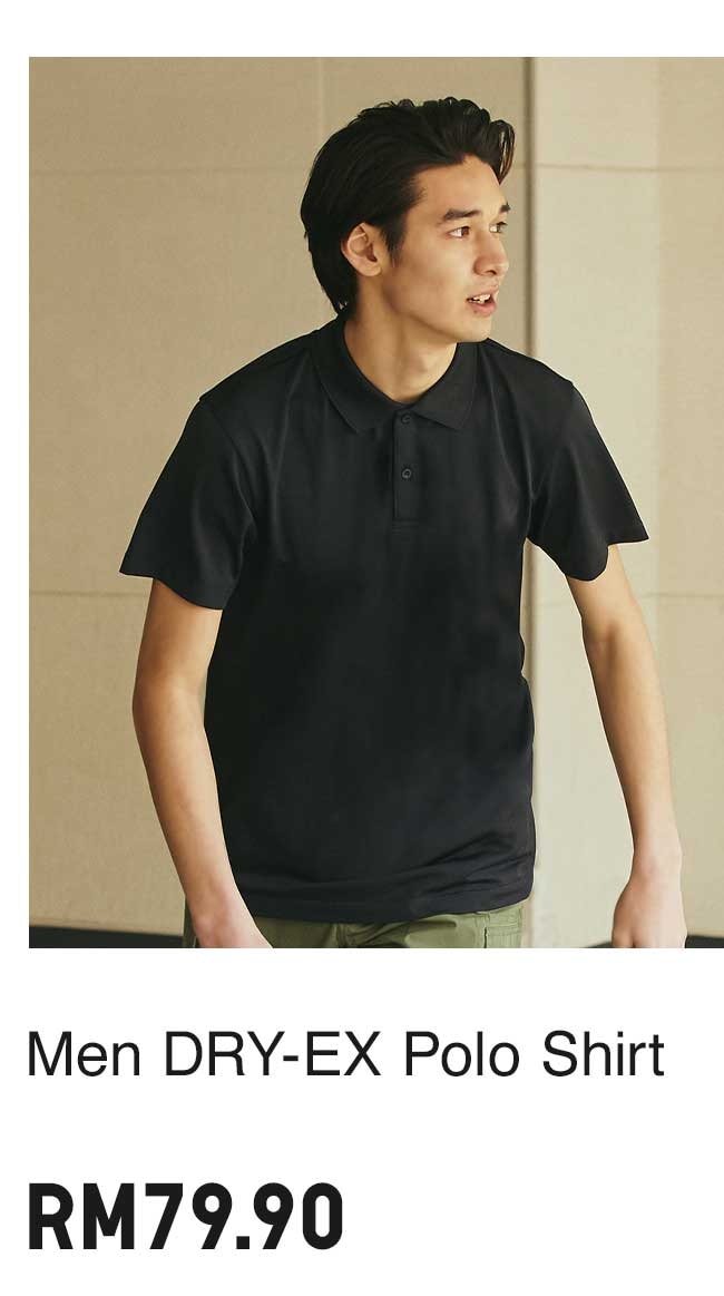 MEN DRY-EX POLO SHIRT