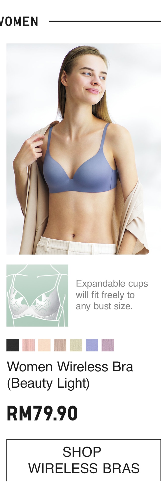 WIRELESS BRA