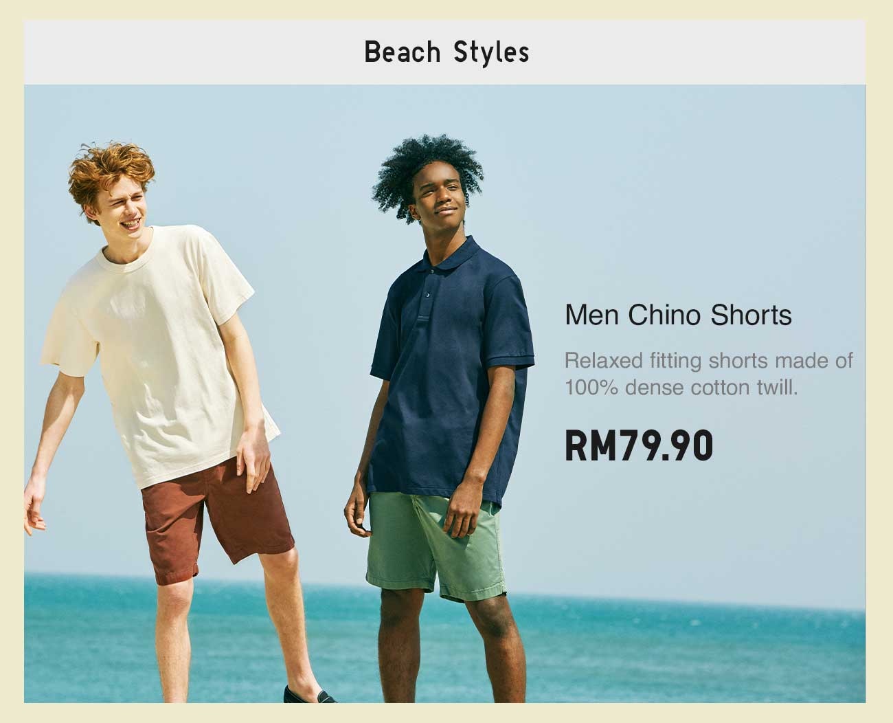 MEN CHINO SHORTS