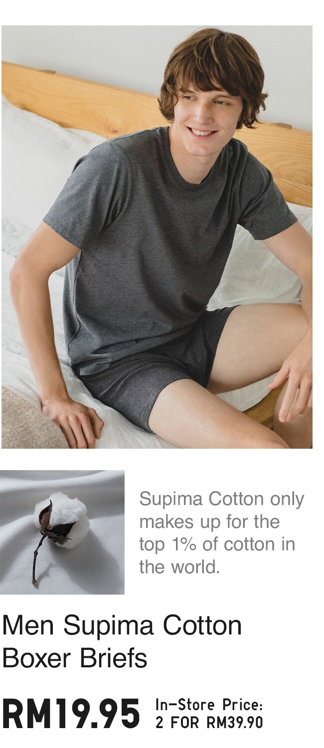 SUPIMA COTTON BOXER BRIEFS