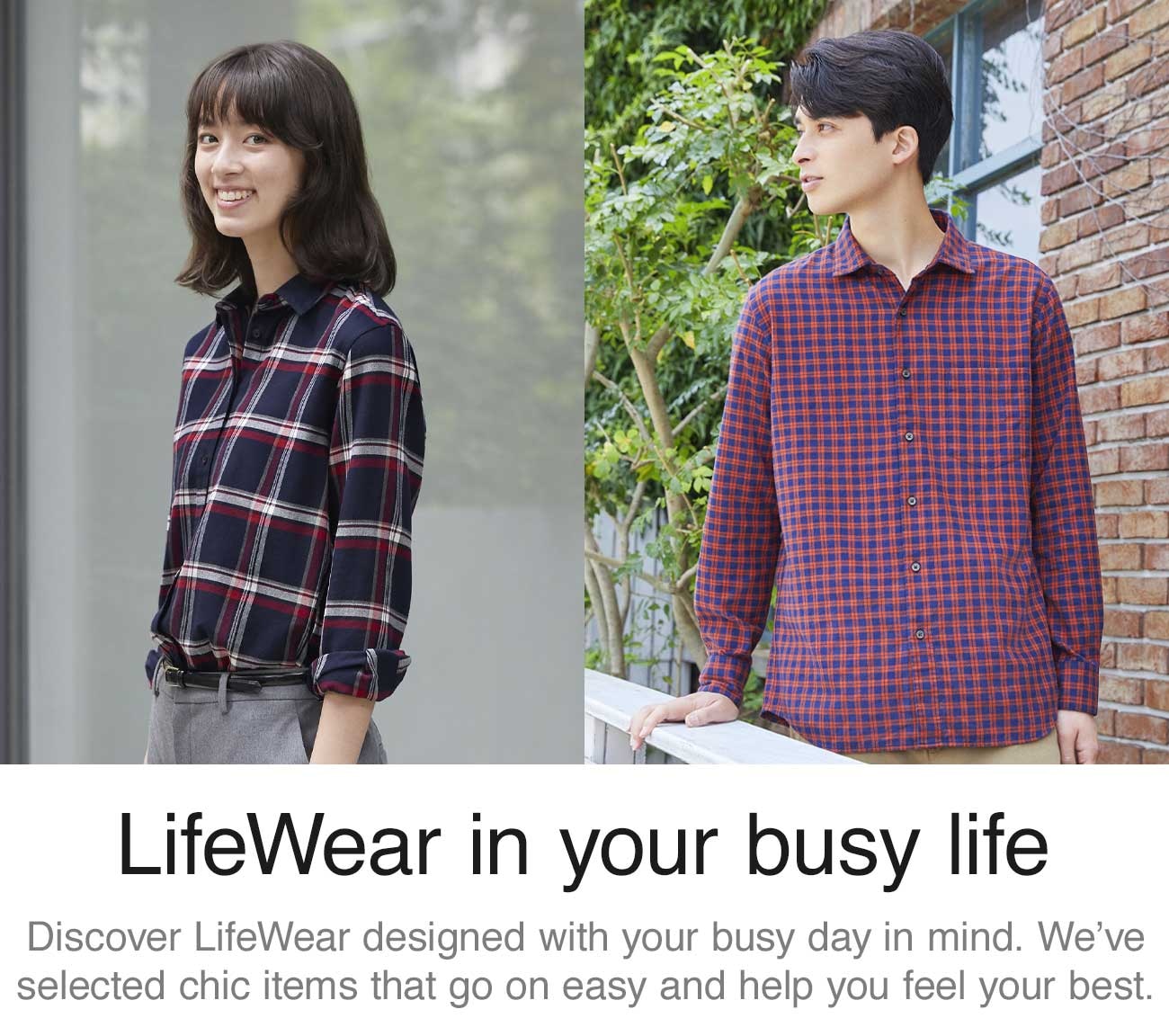 LIFEWEAR IN YOUR BUSY LIFE