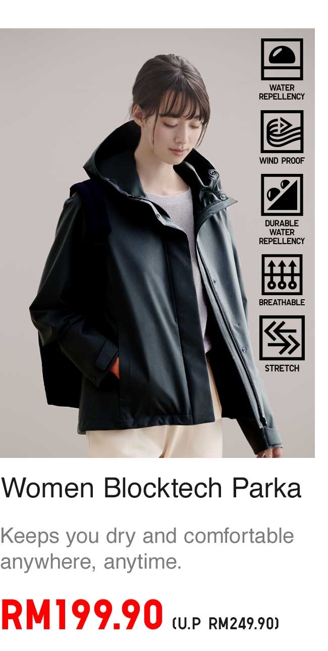 WOMEN BLOCKTECH PARKA