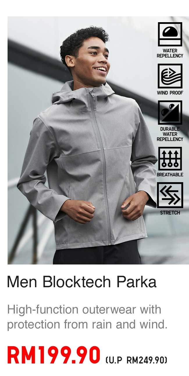 MEN BLOCKTECH PARKA