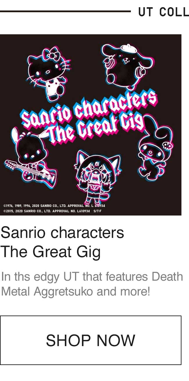 SANRIO CHARACTERS THE GREAT GIG