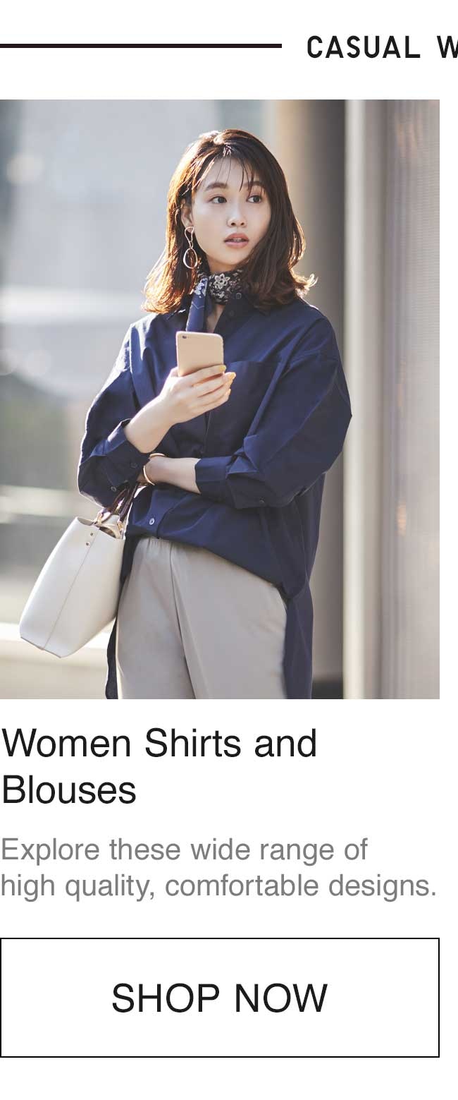 WOMEN'S SHIRTS AND BLOUSES