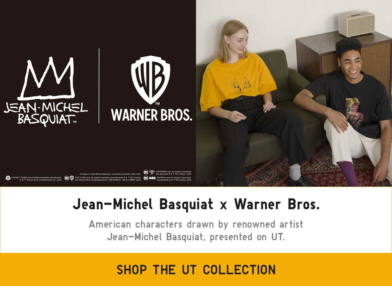 Jean-Michel Basquiat x Warner Bros. UT Collection