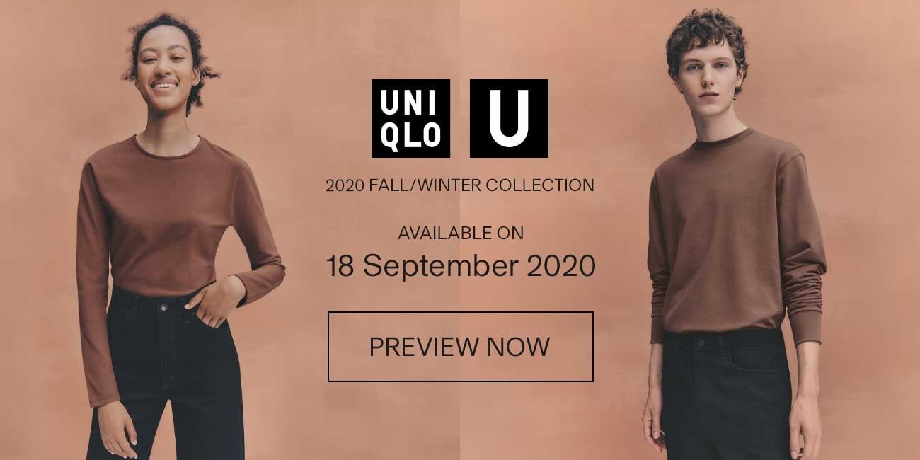 UNIQLO U 2020 FALL/WINTER COLLECTION TEASER