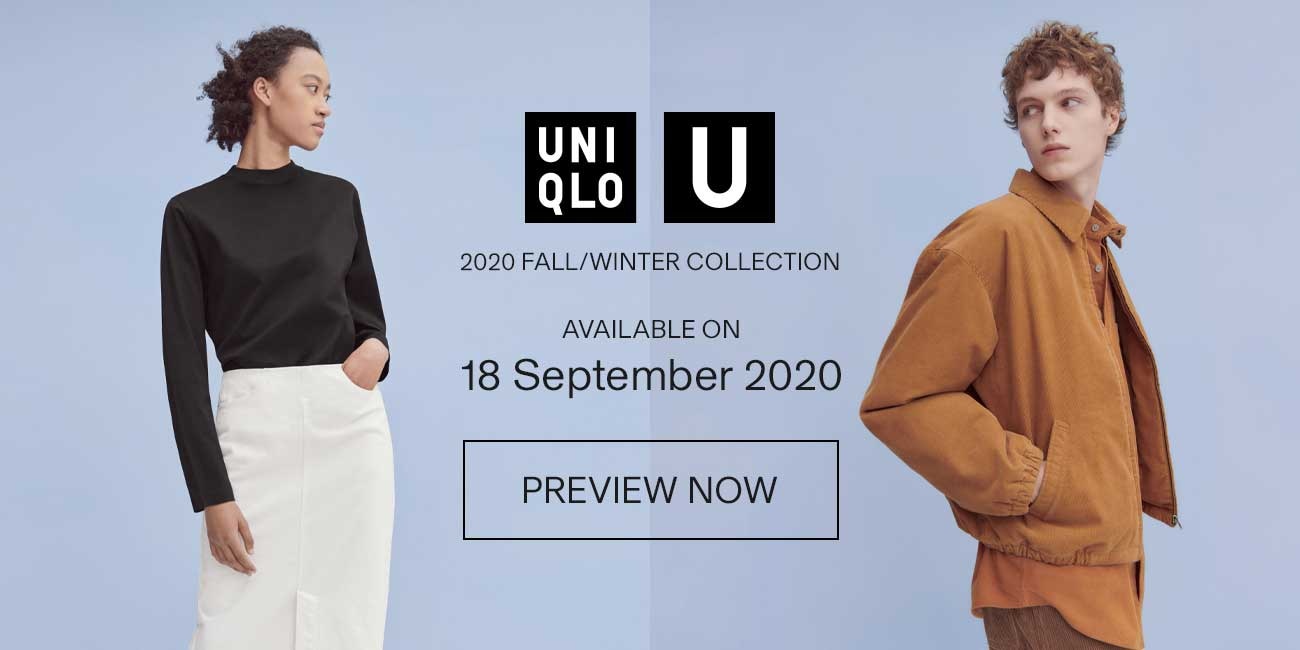 UNIQLO U 2020 FALL/WINTER COLLECTION TEASER