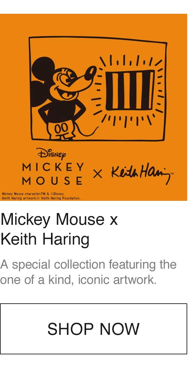 MICKEY MOUSE X KEITH HARING