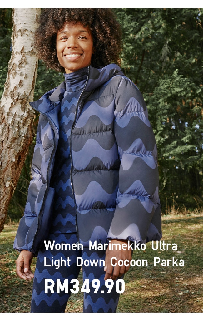 WOMEN MARIMEKKO ULD COCOON PARKA