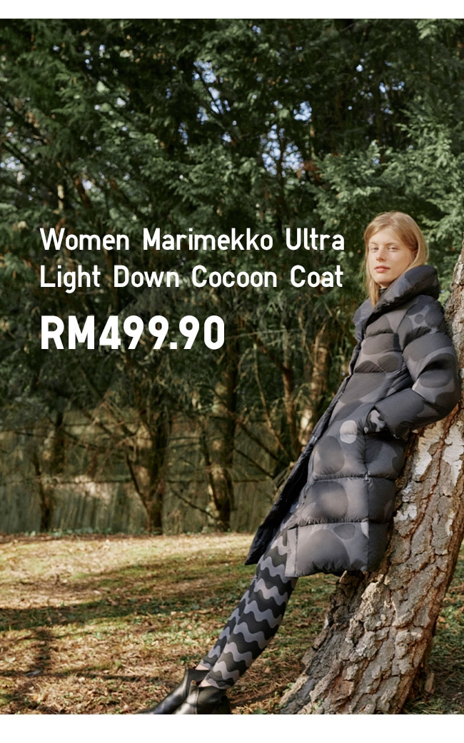 WOMEN MARIMEKKO ULD COCOON COAT