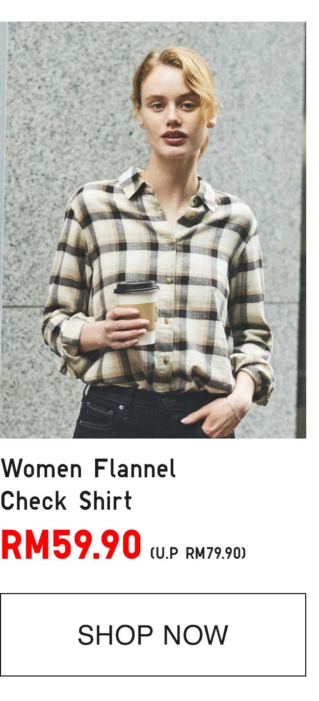 WOMEN FLANNEL CHECK SHIRT