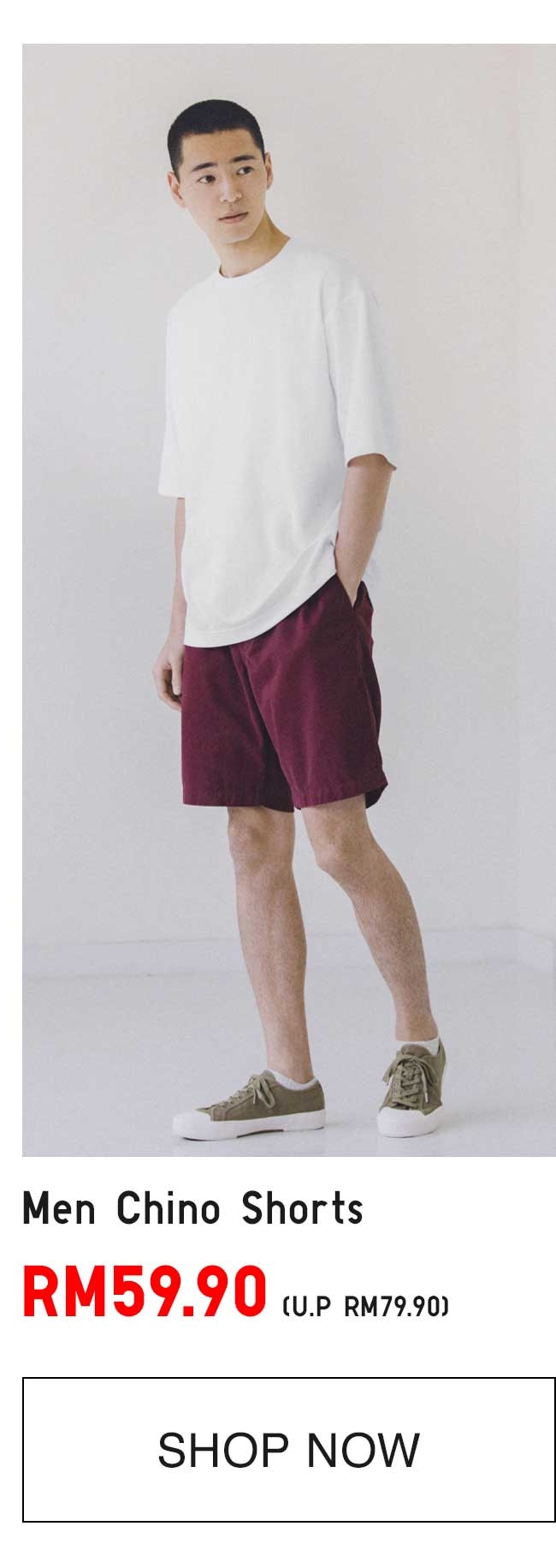 MEN CHINO SHORTS